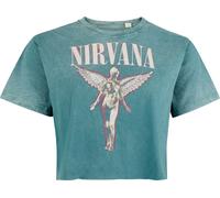 Nirvana Angel T-Shirt blue in L