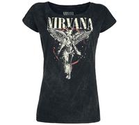 Nirvana Angel T-Shirt charcoal in S