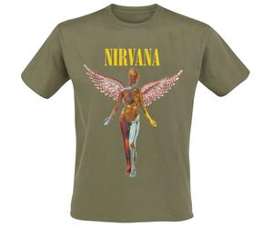 Nirvana Angel T-Shirt grün in M