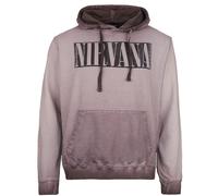 Nirvana Band Photo Kapuzenpullover purple in M