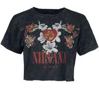 Nirvana Flowers T-Shirt charcoal in XL