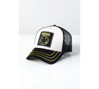 Nirvana - Happy Logo - Cap - Schwarz - Onesize - 60% Baumwolle, 40% Polyester Schwarz Onesize