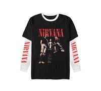 Nirvana - In Utero Band Photo - Longsleeve - Schwarz - M - 65% Baumwolle, 35% Polyester Schwarz M