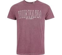 Nirvana In Utero T-Shirt lila in 3XL