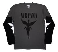 Nirvana In Utero Mono Layered Long Sleeve T Shirt L