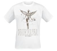 Nirvana In Utero Männer T-Shirt weiß XXL 100% Baumwolle Band-Merch, Bands, Nachhaltigkeit