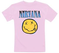 Nirvana Kids - Gradient T-Shirt rosa in 140
