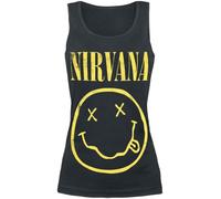 Nirvana Logo Top schwarz in XL