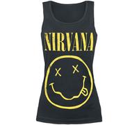 Nirvana Logo Top schwarz in M