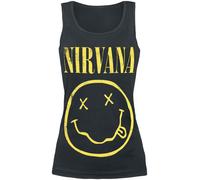 Nirvana Logo Top schwarz in XL