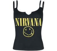 Nirvana Logo Venus Top schwarz in XXL
