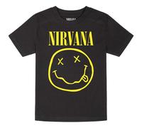 Nirvana Metal-Kids - Smiley Kids T-Shirt schwarz in 116