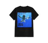 Nirvana - Nevermind Album - T-Shirt - Schwarz - S - 100% Baumwolle Schwarz S