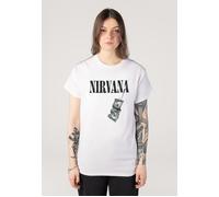 Nirvana - Nevermind Dollar Loose White - T-Shirt - Weiß - L - 100% Baumwolle Weiß L