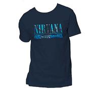 Nirvana Nevermind Männer T-Shirt Navy L 100% Baumwolle Band-Merch, Bands, Nachhaltigkeit