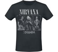 Nirvana Nevermind Photo T-Shirt schwarz in S