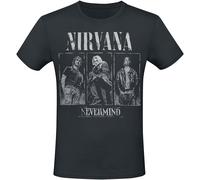 Nirvana Nevermind Photo T-Shirt schwarz in XXL