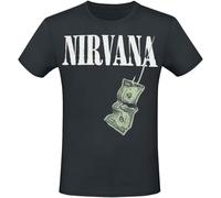 Nirvana Nevermind Tracklist Männer T-Shirt schwarz L 100% Baumwolle Band-Merch, Bands