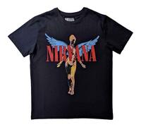 Nirvana - T-Shirt # L Unisex Black # Angelic