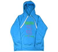 Nirvana Serve The Servants Neon Blue M Hoodie