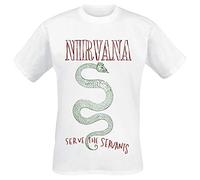 Nirvana Serve The Servants T-Shirt weiß L