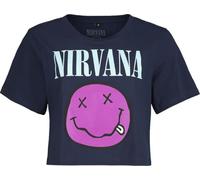 Nirvana Smiley T-Shirt navy in S