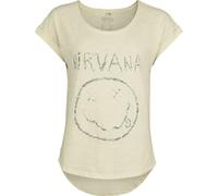 Nirvana Smiley T-Shirt sand in S