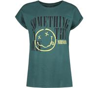 Nirvana Something In The Way T-Shirt blau in M