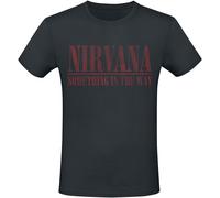 Nirvana Something In The Way T-Shirt schwarz in 3XL