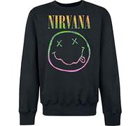 Nirvana Sorbet Ray Männer Sweatshirt schwarz Band-Merch, Bands