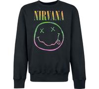 Nirvana Sorbet Ray Sweatshirt schwarz in XL