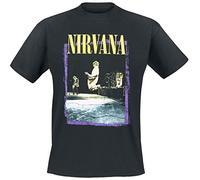 Nirvana Stage Jump T-Shirt schwarz L