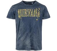 Nirvana STS Männer T-Shirt Navy M 100% Baumwolle Band-Merch, Bands