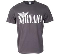 Nirvana T-Shirt In Utero - Amplified - grau mit Vintage Raw Cut XXL