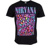 Amplified Unisex Tee - Nirvana Neoflowers - XL