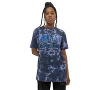 Nirvana T-Shirt Nevermind Wavy Band Logo Nue offiziell Unisex Dip Dye Purple Größe L