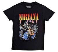 Nirvana Unplugged Photo T-Shirt schwarz M