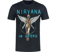 Nirvana Utero Tracklist T-Shirt schwarz in 3XL