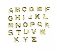 Nishiyuenyi 3X 26x Buchstaben A Z Metall Nieten Spikes für Gürtel Taschen Garment Art Decor