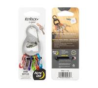 Nite Ize - KeyRack+ S-Biner Silver - Schlüsselanhänger KRB2-11-R6