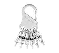 Nite Ize S-Biner KeyRack Locker Silver - Schlüsselanhänger - KLK-11-R3
