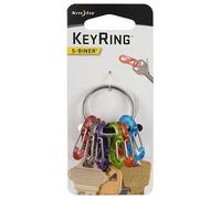 Nite Ize - S-Biner KeyRing Locker - Schlüsselanhänger 6 St.