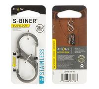 Nite Ize - S-Biner SlideLock - Karabinerhaken aus Edelstahl - Stainless Steel 3
