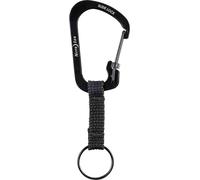 NiteIze Slide Lock Key Ring Karabiner schwarz