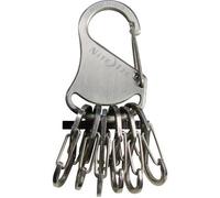 NITE Ize Schlüssel-Karabiner NI-KLK-11-R3 KeyRack Locker Silber 1 St.