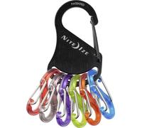 NITE Ize Schlüssel-Karabiner NI-KRK2-01-R6 Schwarz, Bunt 1St.