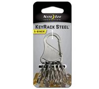 NiteIze S-Biner Stahl KeyRack silber