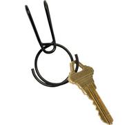 Nite Ize Schlüsselring KSQR-01-R6 SqueezeRing Easy Load Key Clip Schwarz 1 St.