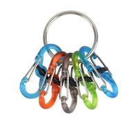 NiteIze Key Ring Locker silber