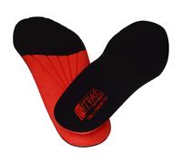 Nitras 700C COMFORT STEP Einlegesohle schwarz/rot - 40